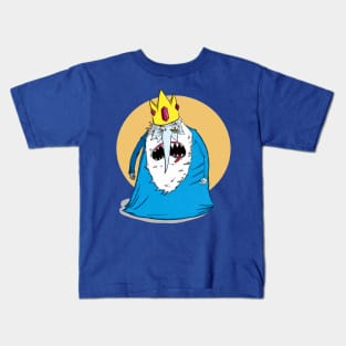 Angry King of Ice Kids T-Shirt